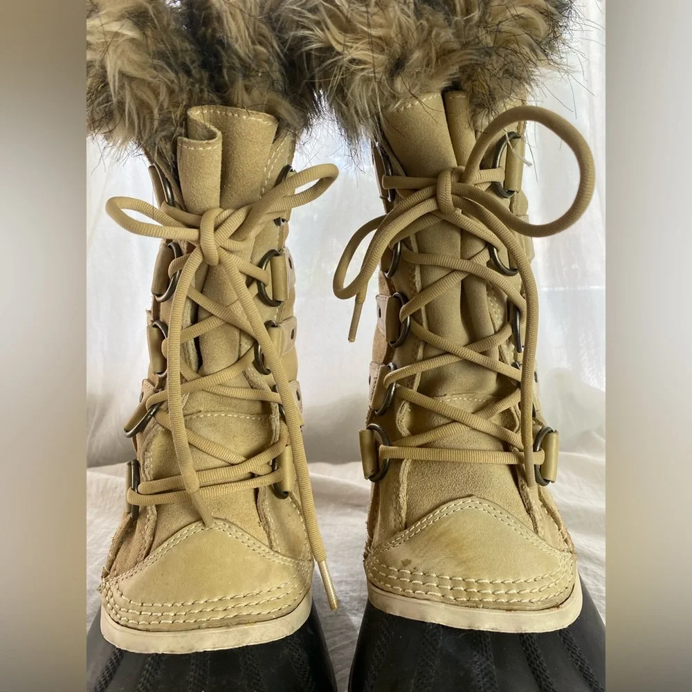 Sorel Joan of Arctic Boots Leather- Size 7 - Picture 9 of 13